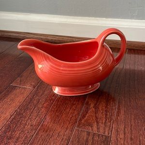 Orange Fiesta Gravy Boat